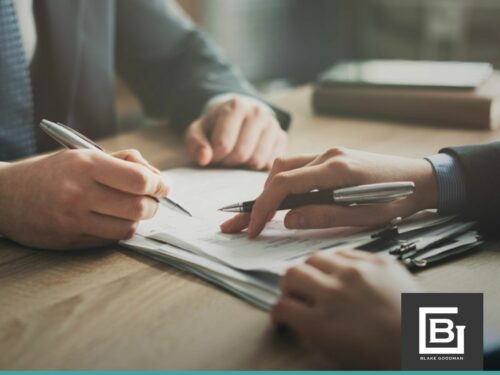 Person reviewing bankruptcy petition documents, representing [Filing Bankruptcy